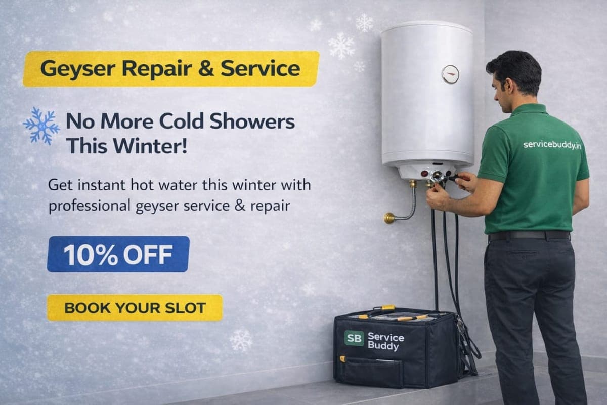 Geyser Repair & Service - 10% OFF