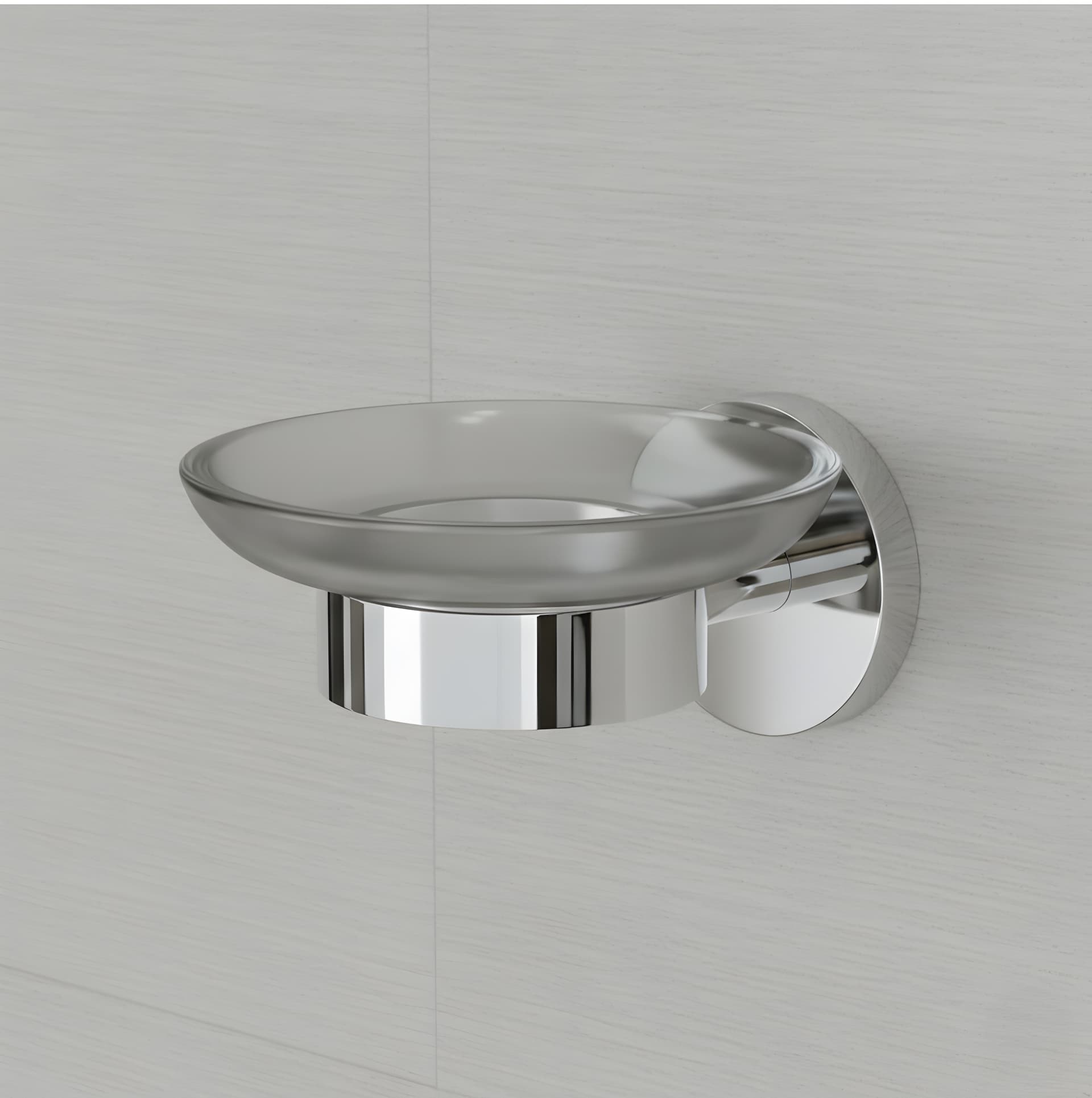 Soap holder installation