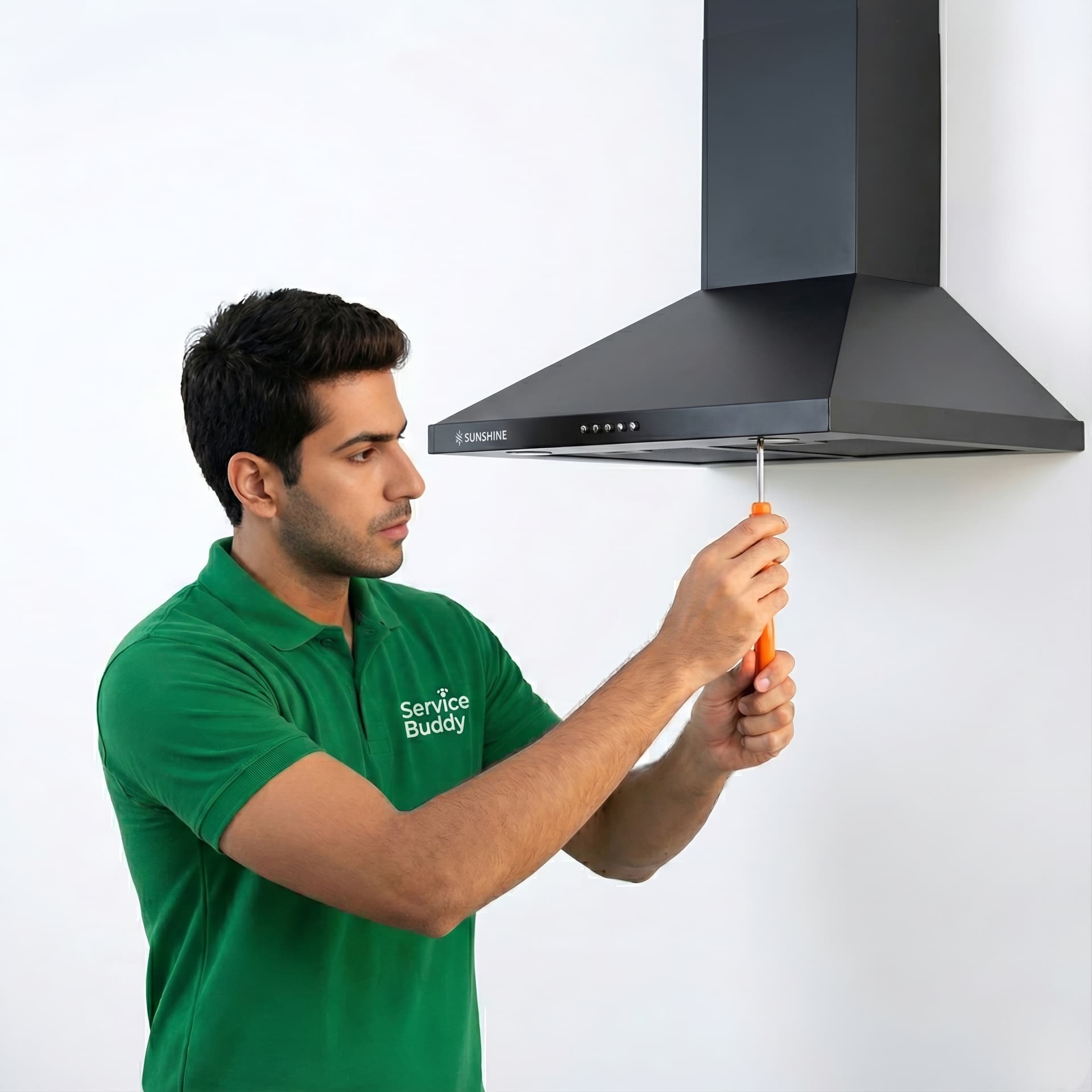 Chimney installation